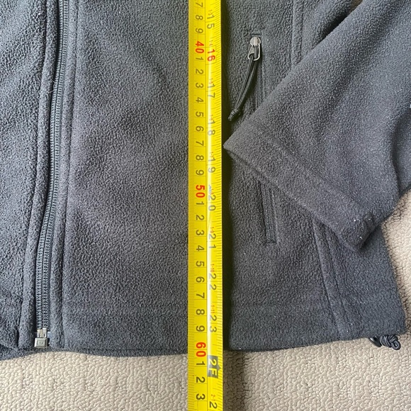 ⛔️Sold⛔️The North Face Black Full Zip Basic Casual Fleece Jacket Sz S - Picture 9 of 9